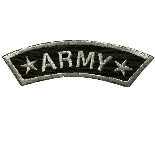 ARMY Patch Iron Sew On US Military Uniform Fancy Dress Applique Embroidery Badge