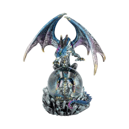 Azul Oracle Blue Dragon Fortune Seer Figurine 19cm