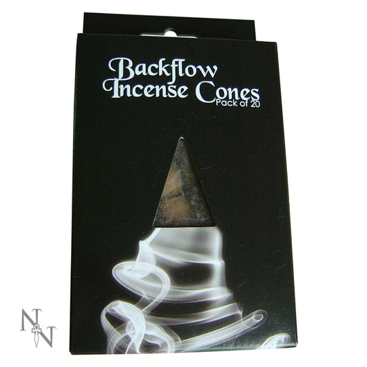 Backflow Incense Cones (pack of 20) Rose Scented
