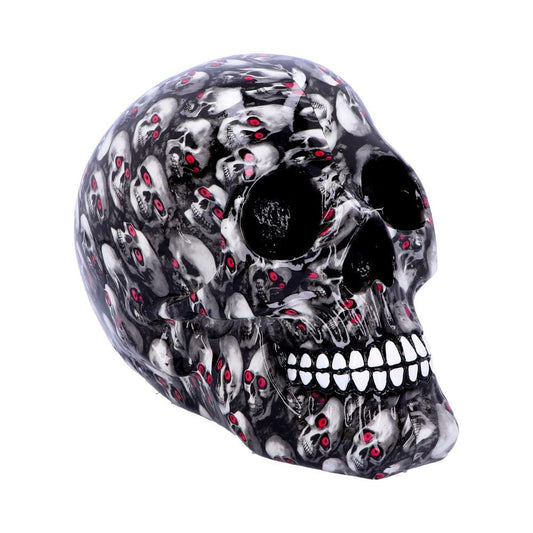 Bloodshot Red-Eye Skull Ornament