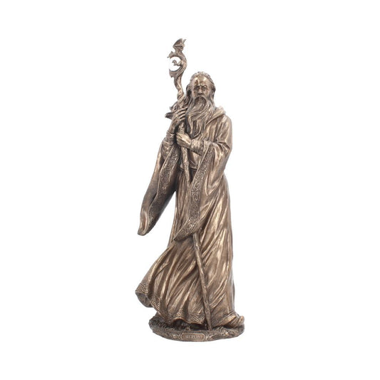 Bronzed Merlin Large Figurine 47cm