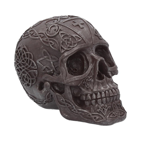 Celtic Iron Skull 16cm