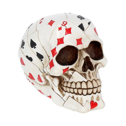 Dead Mans Hand Playing Card Skull Ornament