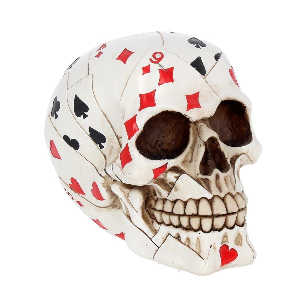 Dead Mans Hand Playing Card Skull Ornament