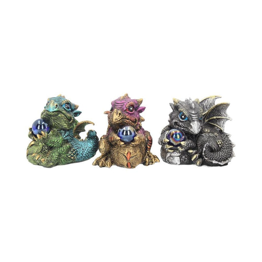 Dragon's Gift Set of 3 Dragon Figurines 7cm
