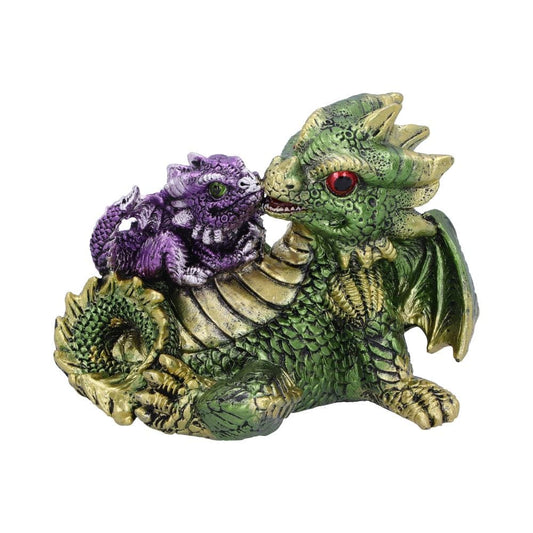 Dragonling Rest Green Dragon Figurine 11.3cm