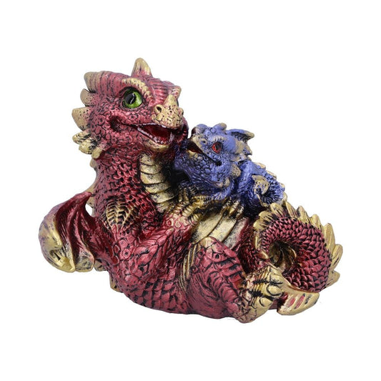 Dragonling Rest Red Dragon Figurine 11.3cm