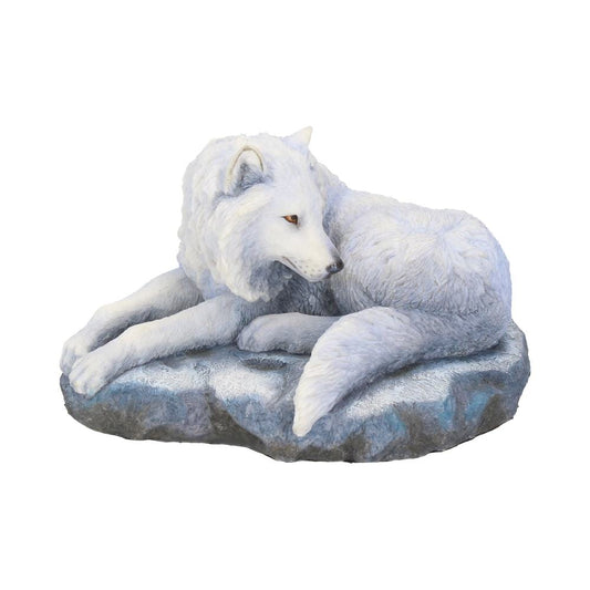 Guardian of the North Wolf Figurine by Lisa Parker Snowy Wolf Ornament