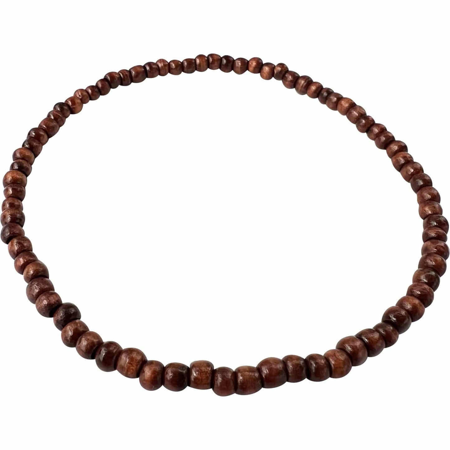 Handmade Wood Bead Necklace Chain Mens Womens Boys Girls Wooden Beaded Jewellery
