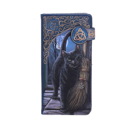 Nemesis Now Lisa Parker A Brush With Magick Cat Purse Navy 18.5cm