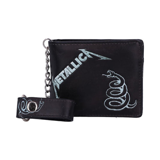 Officially licensed Metallica Black Album Wallet with Chain