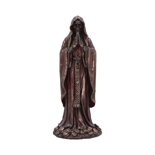 Santisima Muerte Bronze Figurine 19cm