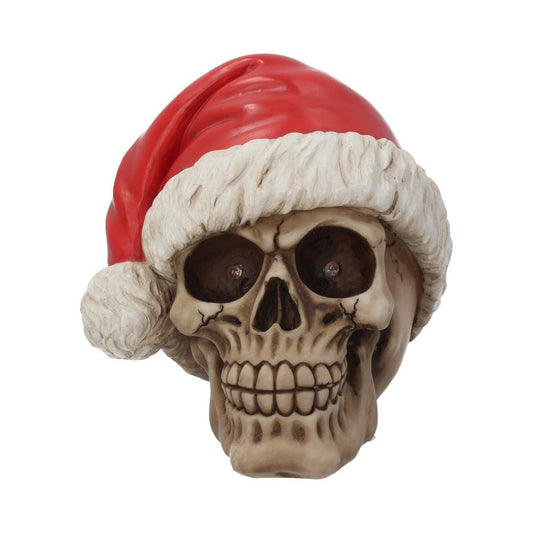 Silent Night Christmas Skull 15.5cm