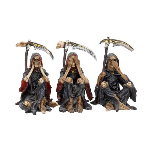 Something Wicked Three Wise Reaper Figurines 9.5cm