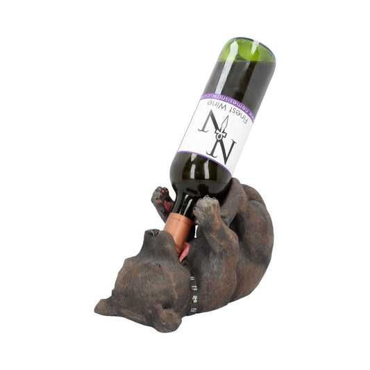 Staffordshire Bull Terrier Dog Guzzler Wine Bottle Holder