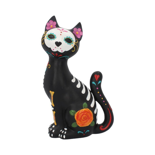 Sugar Kitty Figurine Day of the Dead Cat Ornament