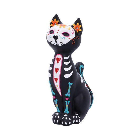 Sugar Puss Figurine Day of the Dead Cat Ornament
