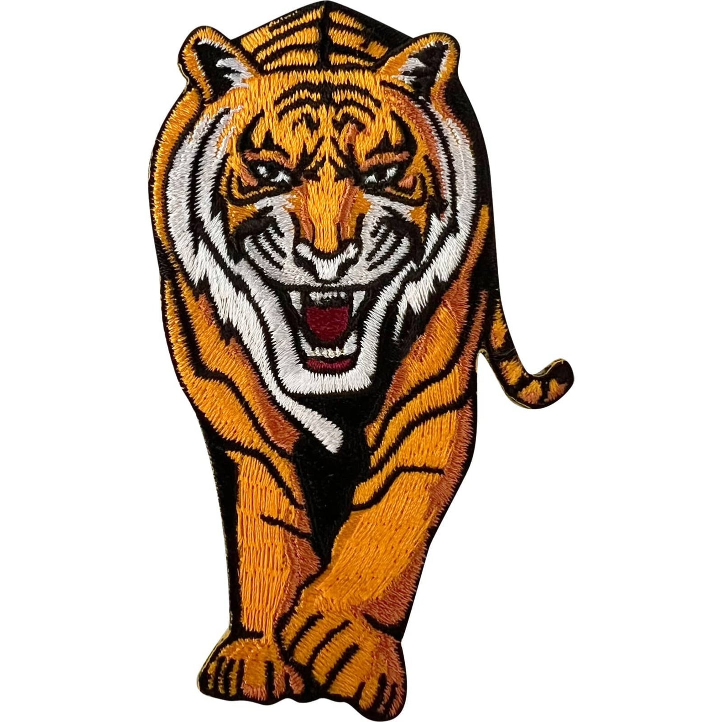 Tiger Embroidered Patch Iron Sew On Crafts Embroidery Applique Motif Decal Badge