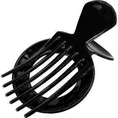 Black Hair Bun Claw Clip Comb Clamp Grip Clasp Girls Kids Womens Accessories Black Hair Bun Claw Clip Comb Clamp Grip Clasp Girls Kids Womens Accessories