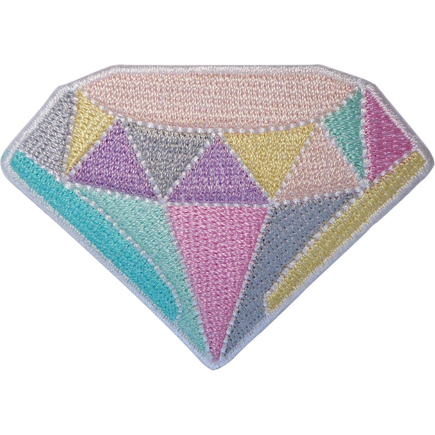 Crystal Patch Iron On Sew On Gemstone Gem Jewel Stone Embroidered Badge Applique