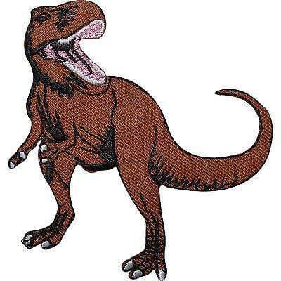 Dinosaur Embroidered Iron / Sew On Patch Kids T Shirt Jeans Jacket Cap Hat Badge