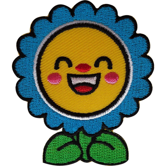 Flower Patch Embroidered Badge Iron Sew On Jacket Bag Embroidery Crafts Applique