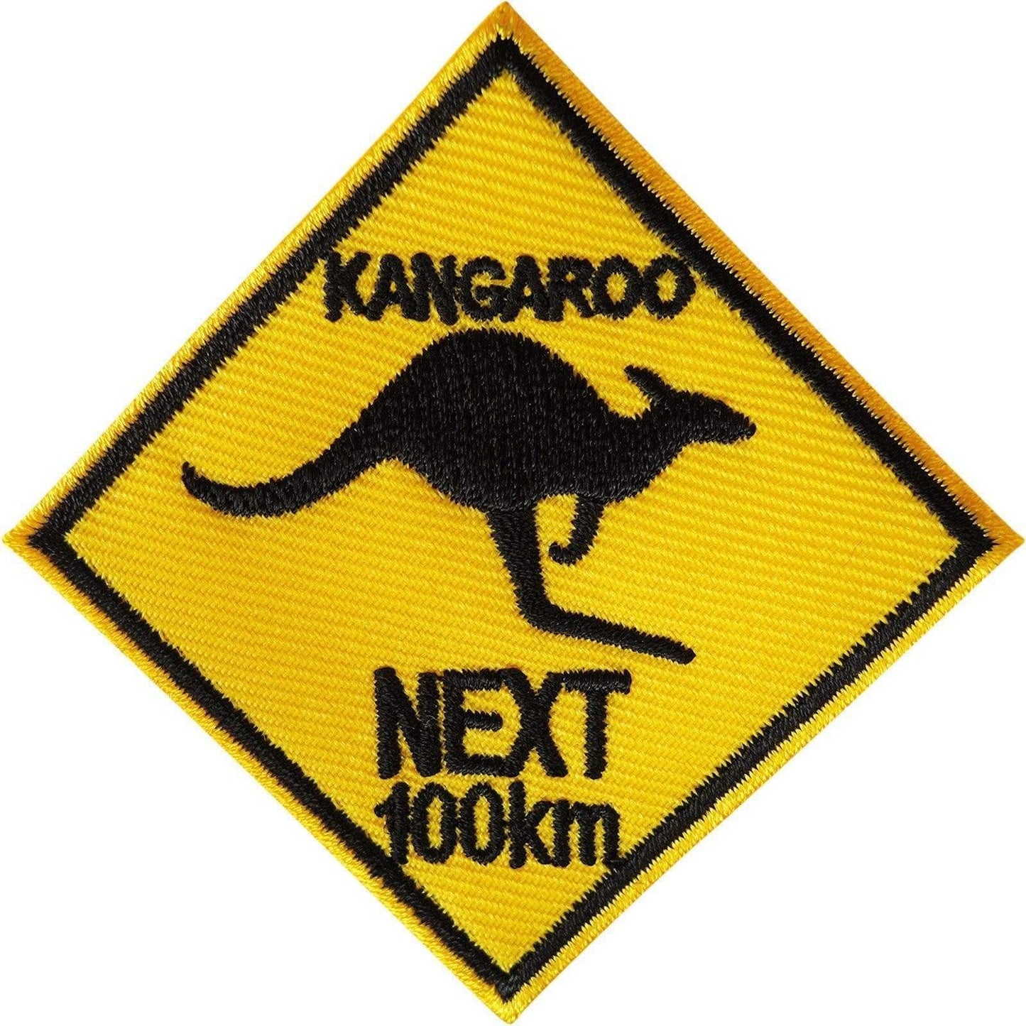 Kangaroo Patch Iron Sew On Australia Sign Embroidered Badge Embroidery Applique