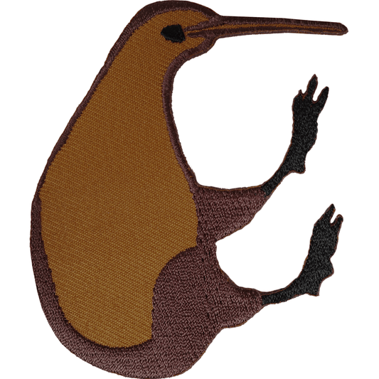 Kiwi Bird Patch Iron On Sew On New Zealand Embroidered Badge Embroidery Applique