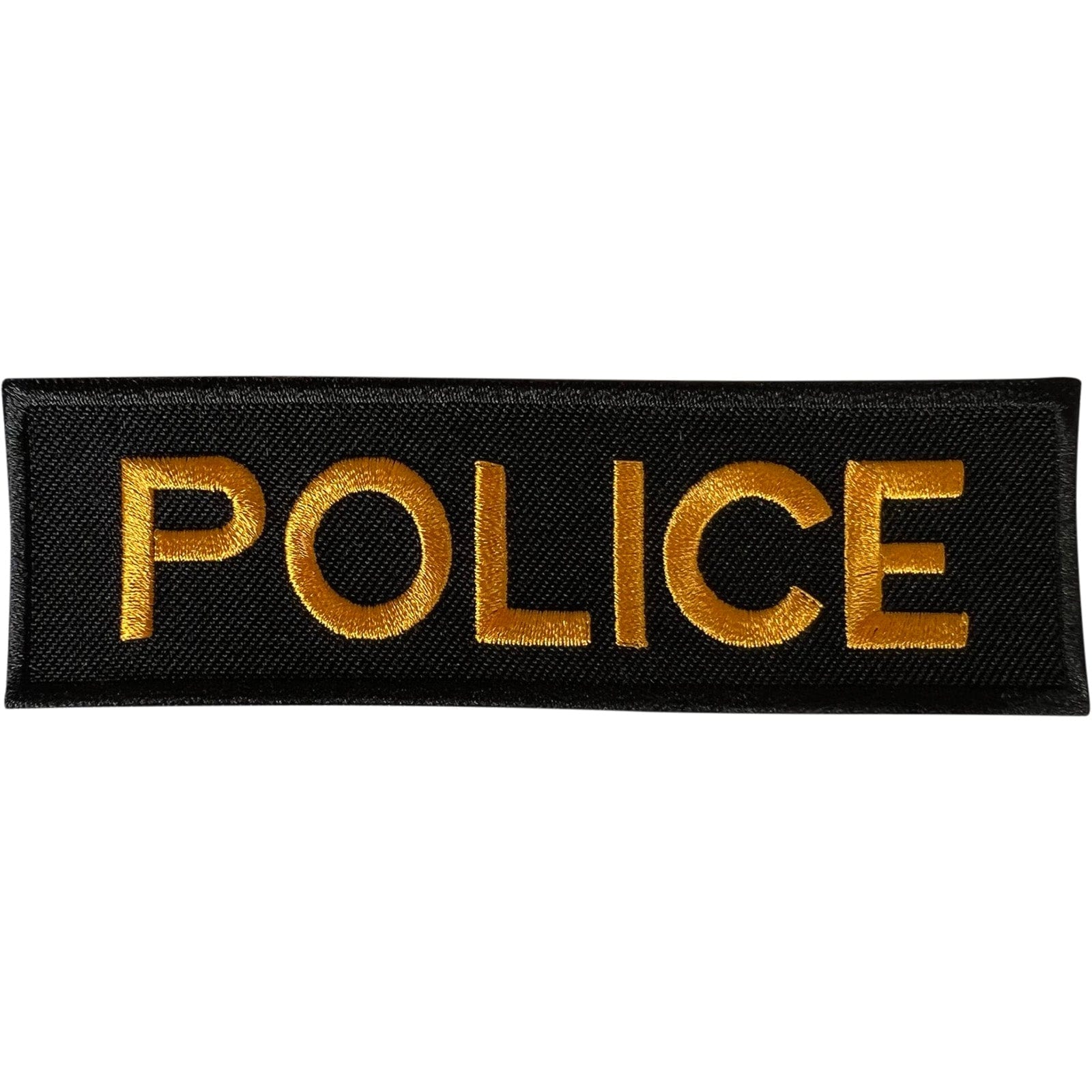 Police Patch Iron Sew On Clothes Embroidered Badge Policeman Officer Fancy Dress