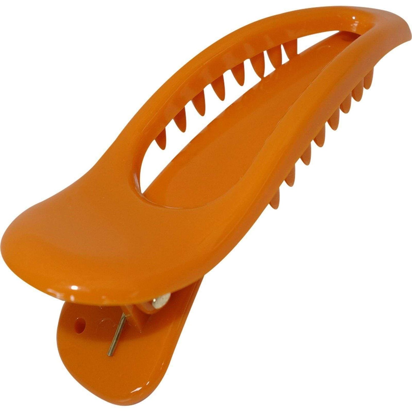 Small Orange Hair Claw Beak Clip Clamp Alligator Grip Grasp Clasp Slide Barrette Small Orange Hair Claw Beak Clip Clamp Alligator Grip Grasp Clasp Slide Barrette