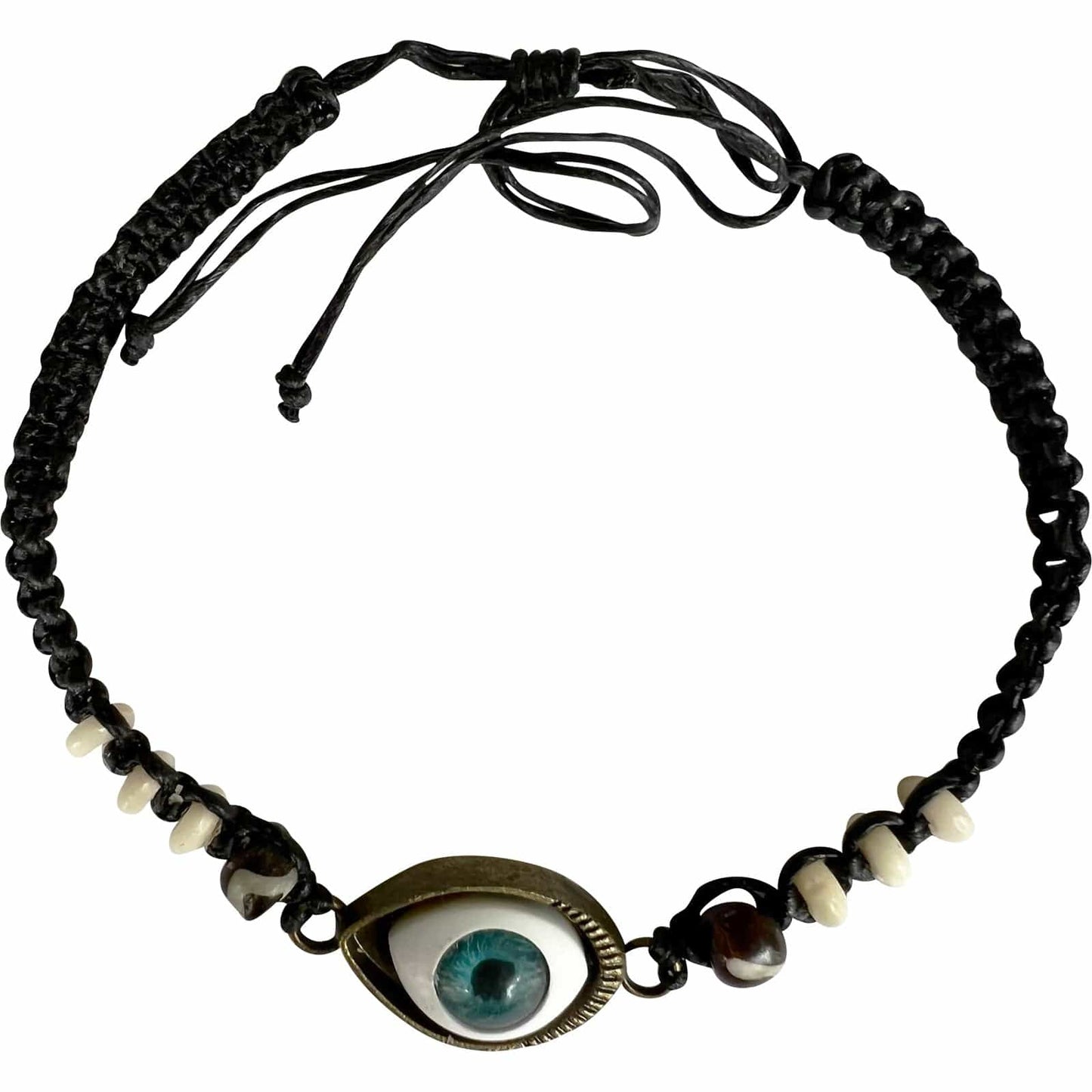 Turkish Evil Eye Bracelet Wristband Bangle Womens Girls Mens Boys Kids Ladies All Seeing Eye of Providence Jewellery