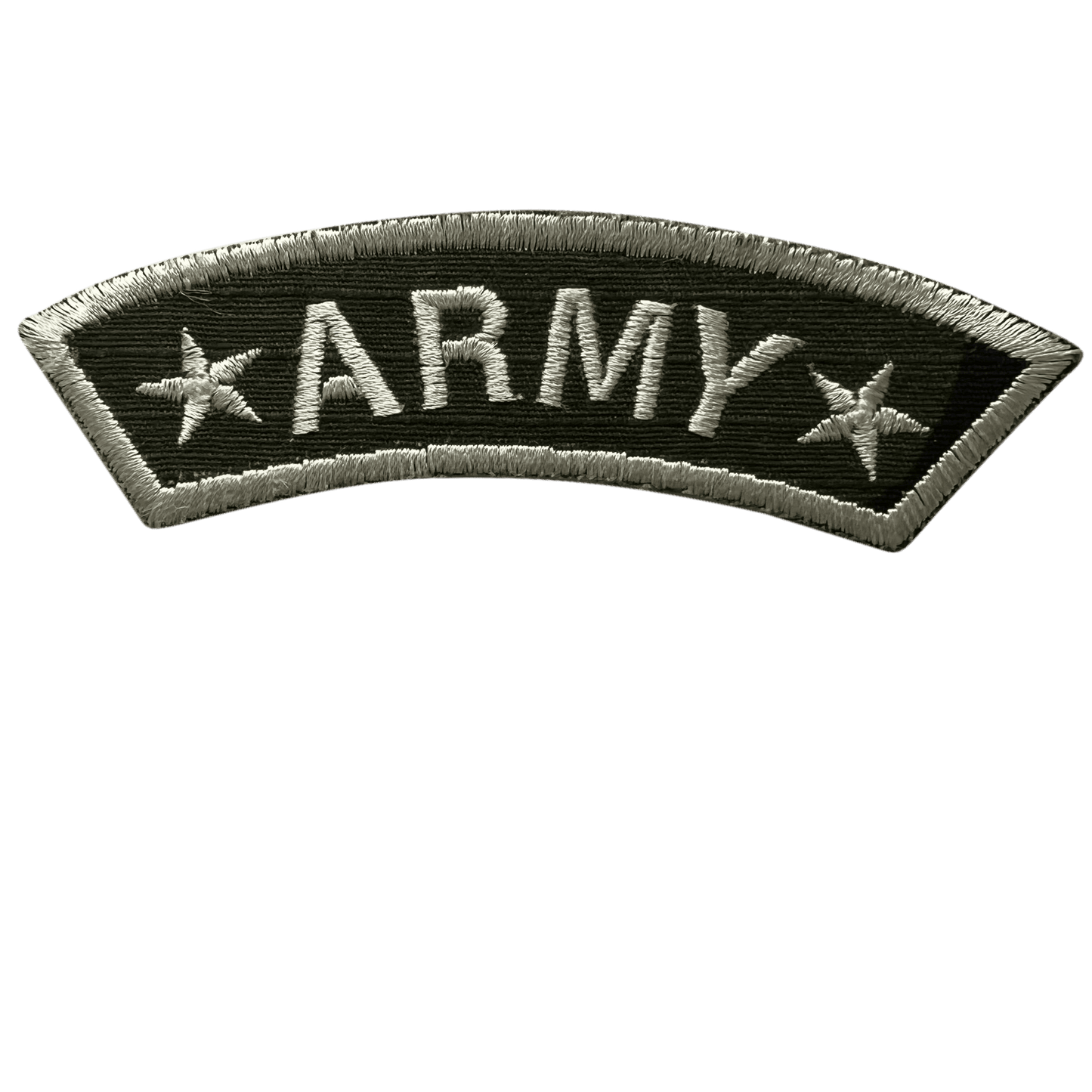 ARMY Patch Iron On Sew On Military Uniform Fancy Dress Costume Embroidered Badge