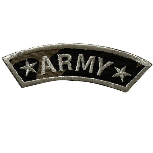 ARMY Patch Iron Sew On Jacket Bag Hat Clothes Stars Camouflage Embroidered Badge