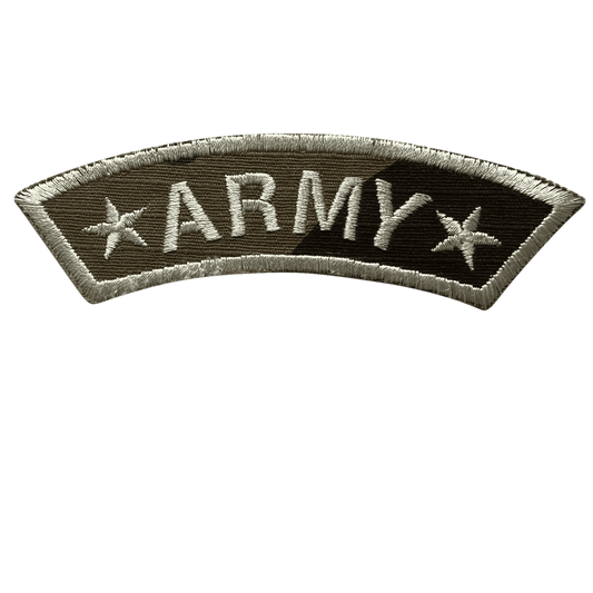 ARMY Patch Iron Sew On US Military Uniform Fancy Dress Costume Embroidered Badge