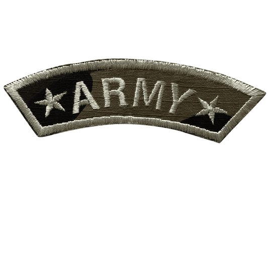 ARMY Patch Iron Sew On US Military Uniform Fancy Dress Costume Embroidery Badge