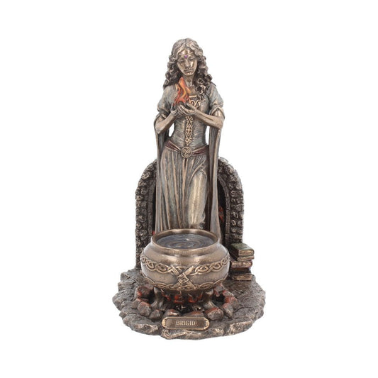 Brigid Irish Goddess Bronze Figurine
