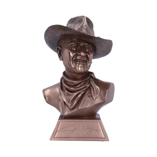 Bronze John Wayne Bust Large 40cm Captain Jake Cutter Comancheros Figurine