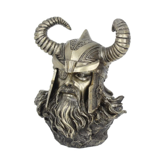 Bronze Odin Norse Viking God Bust
