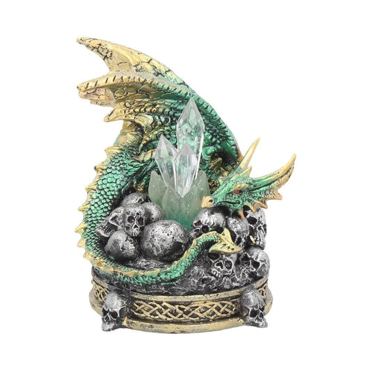 Crystal Crypt Green Dragon Figurine 11.5cm