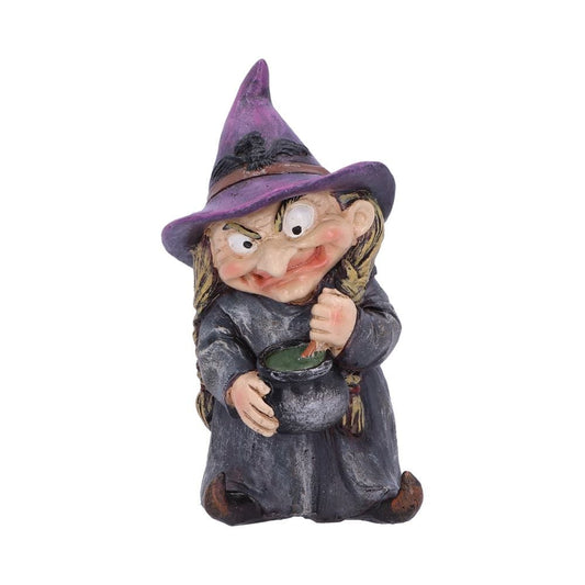 Double Double Small Witch and Cauldron Figurine