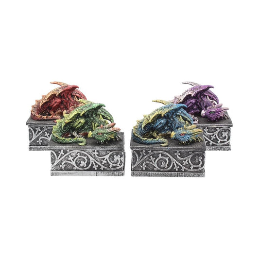 Dragons Safehold Box Set of 4 Trinket Boxes