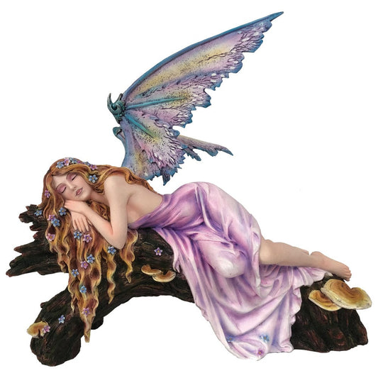 Drema Sleeping Woodland Fairy Figurine Ornament