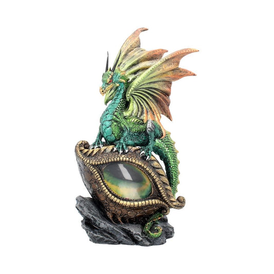 Emerald Green Eye Of The Dragon Light Up Figurine