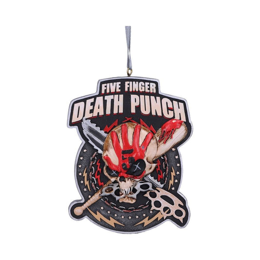 Five Finger Death Punch Officially Licensed Hanging Ornament 9.5cm