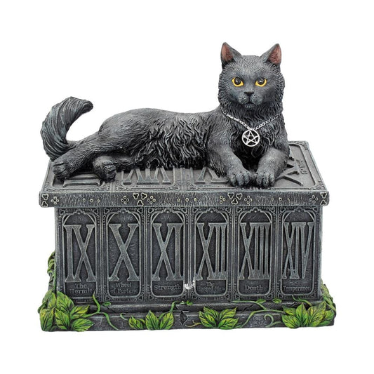 Fortune's Watcher Cat Familiar Tarot Box