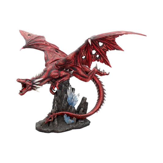 Fraener's Wrath Large Red Dragon Figurine