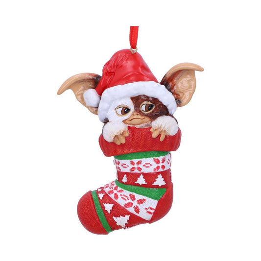 Gremlins Gizmo in Stocking Hanging Festive Decorative Ornament