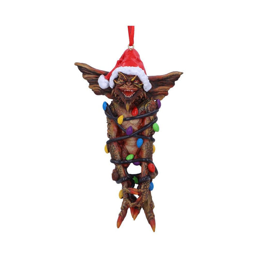 Gremlins Mowhawk in Fairy Lights Hanging Festive Decorative Ornament