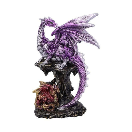 Hatchling Protection Dragon and Dragonling Parental Figurine