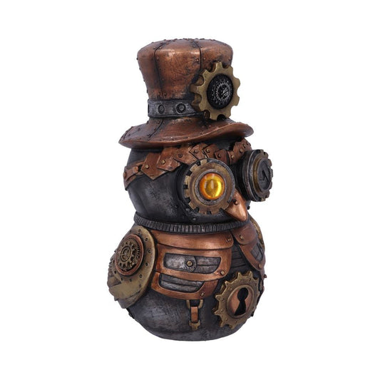 Hootle 22.7cm Steampunk Owl with Top Hat Figurine